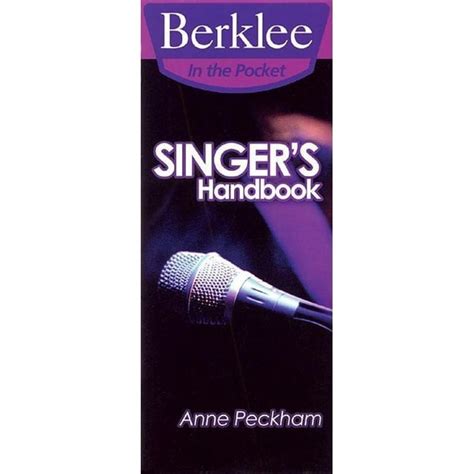 Singers handbook a total vocal workout in one hour or less berklee in the pocket. - El poder de creer en uno mismo.