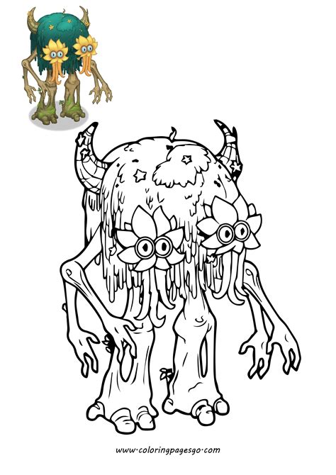 Singing Monsters Coloring Pages Coloring Pages