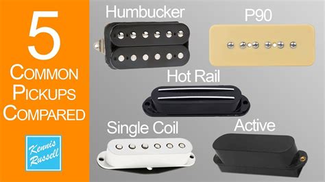 Single Coil vs P90 vs Humbucker (Pickup Types