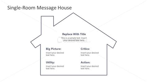 Single Message House PowerPoint Templates SlideModel