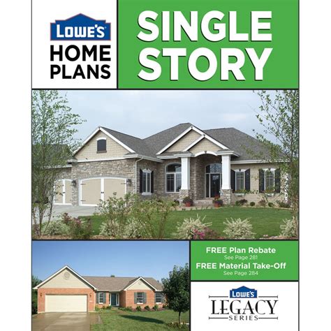 Single Story Home Plans at Lowes.com