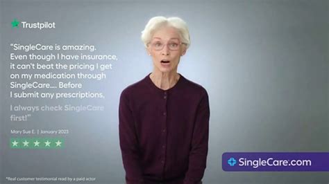 Single care commercial. Upon discovering SingleCare, Sheen explains to viewers how they can simply show the SingleCare app to their pharmacists and save up to 80% on their prescriptions, compared to the average cash ... 