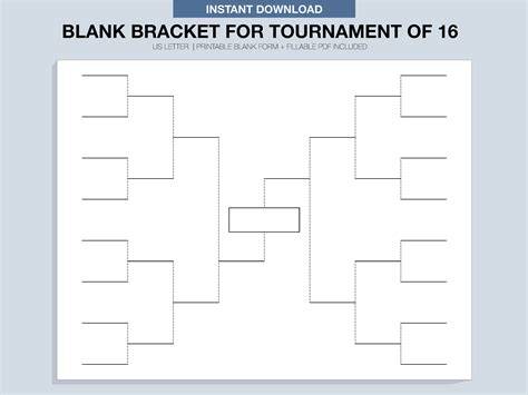 Single elimination bracket pdf.  The templates Click any printable tournament b...