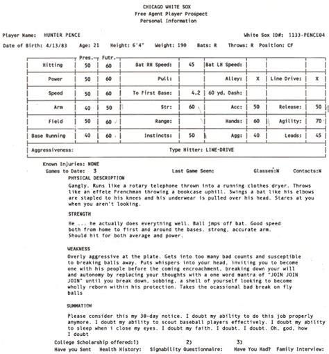 Single game report - bcmillois.com