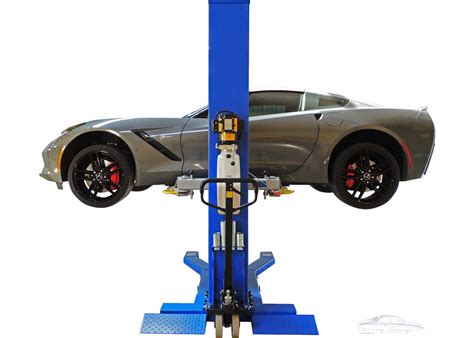 Single post car lift. Specs. Brochure. Now you can double your parking space. Safe, easy to use parking lift takes up minimal space yet doubles your parking. 6000 lb. lifting capacity (handles most … 