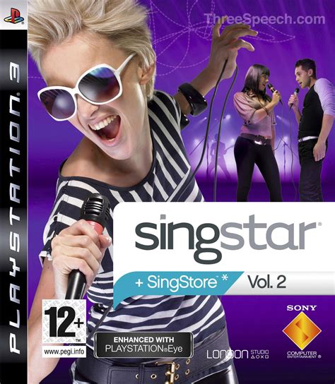 It allows up to six players to sing along with music using microphones in order to score points, depending on the pitch of the voice and the rhythm of singing. . Singstar