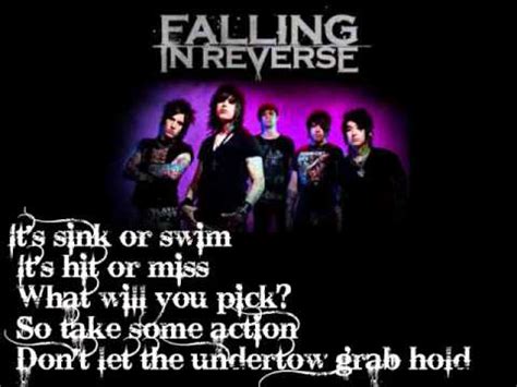 Sink Or Swim Lyrics - Falling In Reverse - Only on JioSaavn