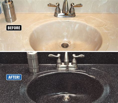 Sink refinishing. Professional Bathtub Refinishing Services in Sacramento and Roseville. NuFinishPro is a 5-star rated Sacramento bathtub refinishing company. Our bathtub repair, sink reglazing, tile, and shower resurfacing projects can be completed in as little as 3 to 5 hours, and newly refinished tubs and reglazed sinks are ready to use within 24 hours. 