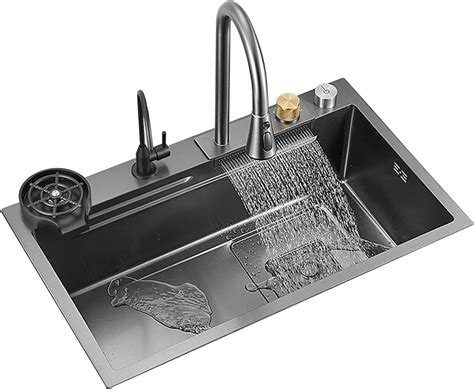 Sink water. Sink Hose Attachment for faucet One-Button Water Stop with Soft Brush Sprinkler Wash Hose Attachment 9.8Ft Wash Sink Faucet Sprayer Attachment Suitable（Female 55/64"-27T））. 227. $1798 ($84.97/Ounce) FREE delivery Tue, Feb 27 on $35 of items shipped by Amazon. 
