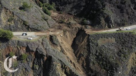 Sinkhole causes full closure of Hwy-1 in Monterey County