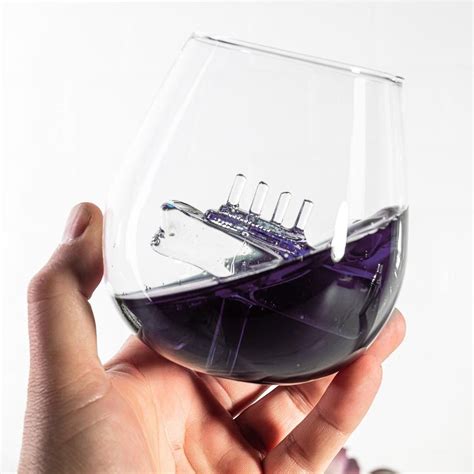 Sinking Ship Cocktail Glass: You