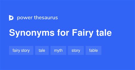 Sinonim fairytale, Antonim fairytale, Thesaurus Tesaurus