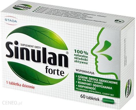 Sinulan Forte 60 tabl - Opinie i ceny na Ceneo.pl