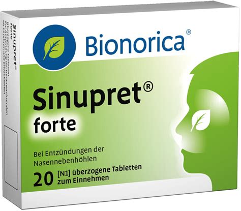 Sinupret Forte Dragees ab 6,53 € (April 2024 Preise) - idealo