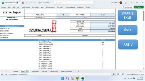 Sipariş Takip SecilStore. 