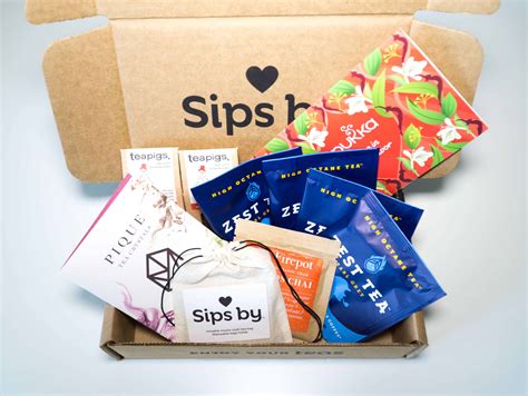 Sipsby - Sips by reviews from customers are generally positive, and the highlights include the beautiful box, the quality teas, and the easy to navigate site. Though the main attraction is the subscription box, you can taste teas from Sips by without a profile. The website has an online shop of one-time purchase items.