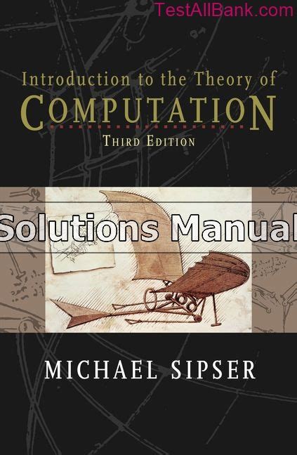 Sipser 3rd Edition Solutions