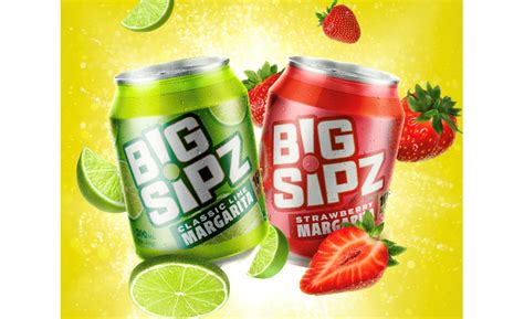 Sipz - Indulge in the heavenly blend of 10,000 strawberries and a 16% ABV with BigSipz Strawberry Margarita, offering the perfect balance of sweetness, acidity, and fruity flavors in every sip!