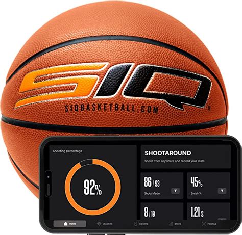 The easy-to-use, revolutionary smart basketball that profiles your shooting. Automatically identifies makes, misses, and swishes..