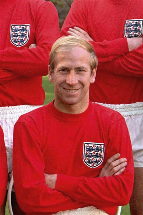 Sir Bobby Charlton the legendary footballer - Football history