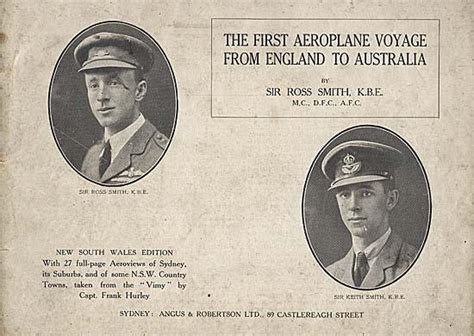 Sir Keith Macpherson Smith Australian pilot Britannica