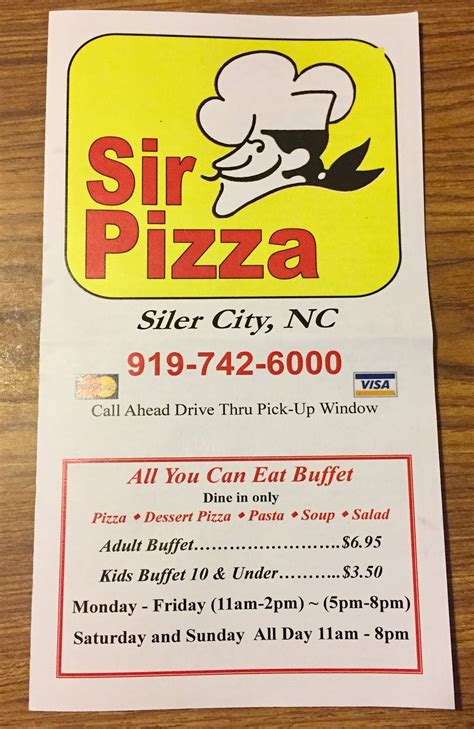 Sir pizza siler city north carolina. Sir Pizza of Siler City: Sir Pizza!! - See 32 traveler reviews, 3 candid photos, and great deals for Siler City, NC, at Tripadvisor. 
