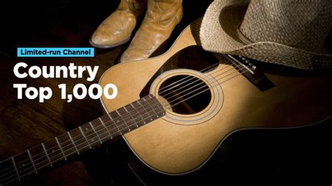 As part of a month-long promotion, satellite radio station Sirius is sponsoring a countdown of what it considers to be the top 1,000 country-and-western songs in music history. 1 weather alerts 1 .... 