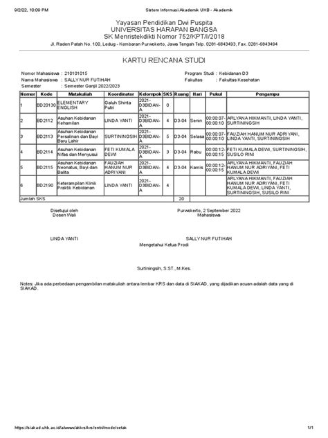 Sistem informasi akademik uhb 【Berita】