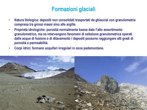 Sistemi glaciali - Appunti - Tesionline