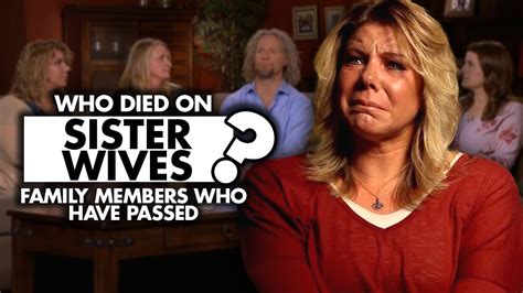 Sister wives death 2022. In 2012, Christine of “Sister Wives” expressed dissatisfaction with her marriage to Kody Brown and relationship with his other wives, stating that she felt like a failure and that she didn’t receive enough support raising her kids. However,... 