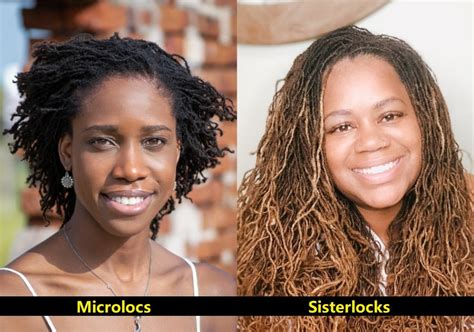 Sisterlocks vs dreadlocks.  It is much more difficult to get dreadlocks o...