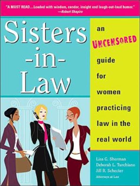 Sisters in law an uncensored guide for women practicing law in the real world sphinx legal. - Hampton bay eastridge 60 ceiling fan manual.