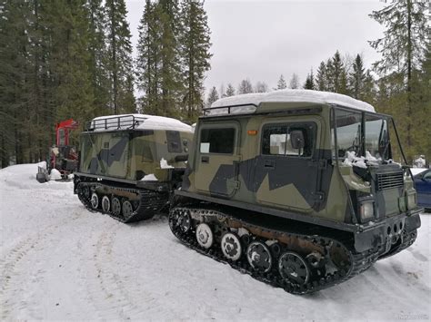 The Nasu (acronym for Nauha-Sisu, English: Track Sisu; also meaning "Piglet" in colloquial Finnish) is a tracked articulated, all-terrain transport vehicle developed by Sisu Auto for the Finnish Army. It consists of two units, with all four tracks powered. It can carry up to 17 people, although the trailer unit can be adapted for different ....