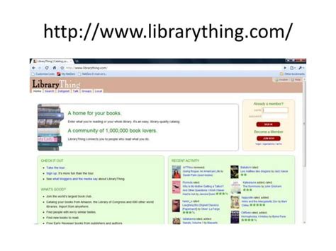 Site Search LibraryThing. 