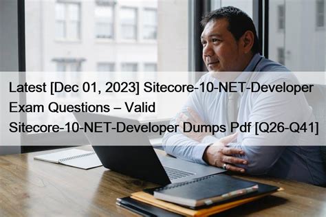 Sitecore-10-NET-Developer Quizfragen Und Antworten