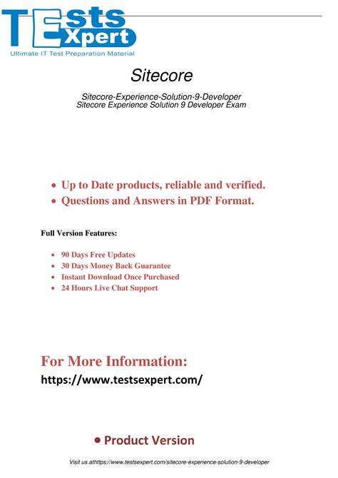 Sitecore-Experience-Solution-9-Developer Online Tests