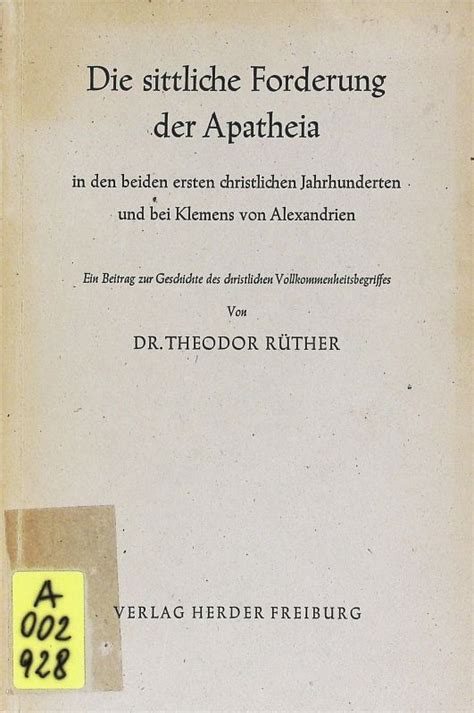 Sittliche forderung der apatheia in den beiden ersten christlichen jahrhunderten und bei klemens von alexandrien. - Manual discharge alfa laval mapx 309.