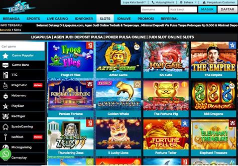 Situs Slot Online Deposit &nbsp5 angka SLOT INI ONLINE terbaru MENANG HARI TERBAIK GACOR