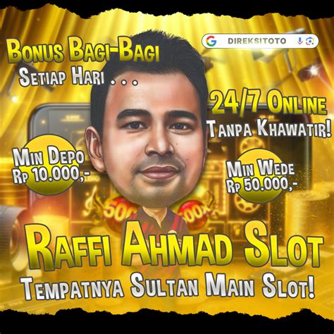 Situs resmi slot raffi ahmad. Main koi gate untuk pemula. Hongkong jumat.