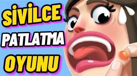 Sivilce Patlatma Oyunu.