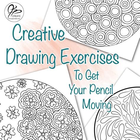 Six Creative Drawing Exercises Creative drawing, Drawing exercises