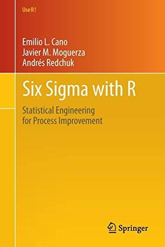 Six Sigma With R Statistical Engineering For Process Improvement Use R