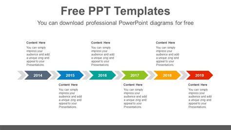 Six Step Chevron Powerpoint Diagram Template Six Step Chevron Powerpoint Diagram Template