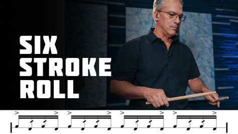 Six Stroke Roll - Rudiments - Drumeo Beat