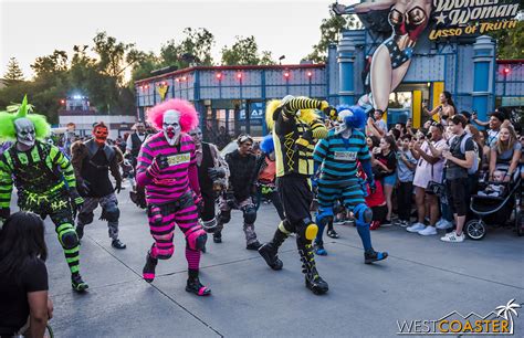 Six flag fright fest. Sep 11, 2020 ... Six Flags Great Adventure's Hallowfest will feature "Scare Zones" that include Lady of the Lake Cemetery, Scarecrow Street After Dark, Clown ... 