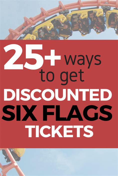 Six flags deals. Online starting at. $95 /ea. Applicable taxes & fees. Refund protection available! Buy Now. Unlimited Access to Six Flags Over Georgia, Hurricane Harbor Atlanta and Six Flags White Water. General Parking. 15% Food & Merchandise Discounts. Valid through 2024. 