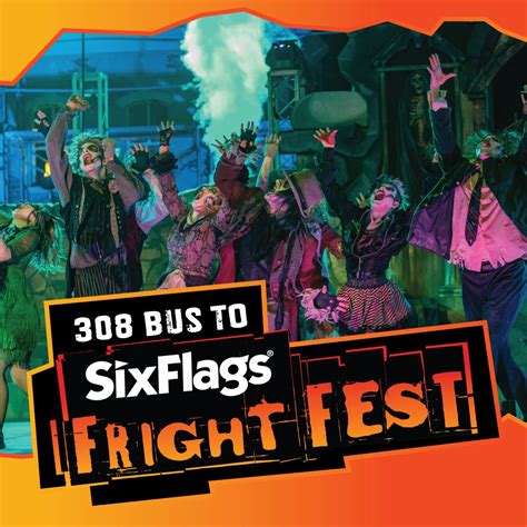 May 19, 2023 · Express service on the No. 308 Bus – from Port Authority Bus Terminal and Newark Penn Station to Six Flags Great Adventure – begins Saturday, May 27 and runs through Fright Fest in October. Packages can be purchased through the NJ TRANSIT Mobile App between 4 p.m. the day before the scheduled departure date, and 8:30 a.m. the day of the ... . 