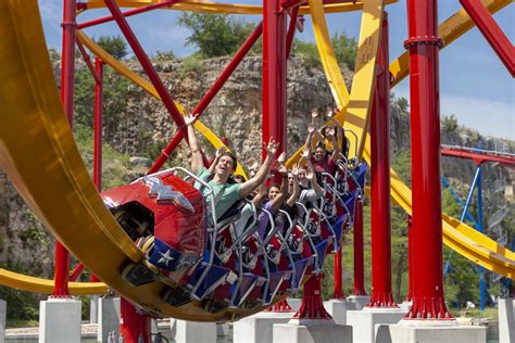 Six flags in san antonio. Six Flags Fiesta Texas is located just 15 minutes from downtown San Antonio. You’ll find us at I-10 West and Loop 1604. Take exit 555, La Cantera Parkway. Our physical location is 17000 IH-10 West, San Antonio, TX 78257. 