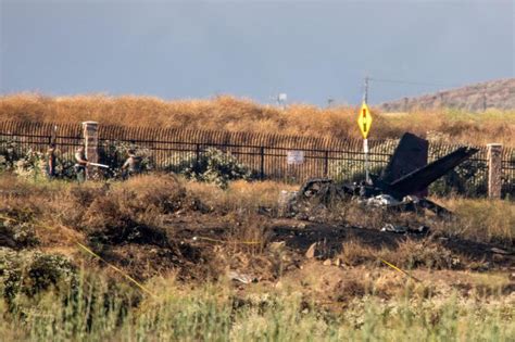 Six killed when small plane crashes, bursts into flames in field near Southern California airport