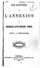Six lectures sur l'annexion du canada aux états unis. - Jeep liberty manual transmission rebuild kit.